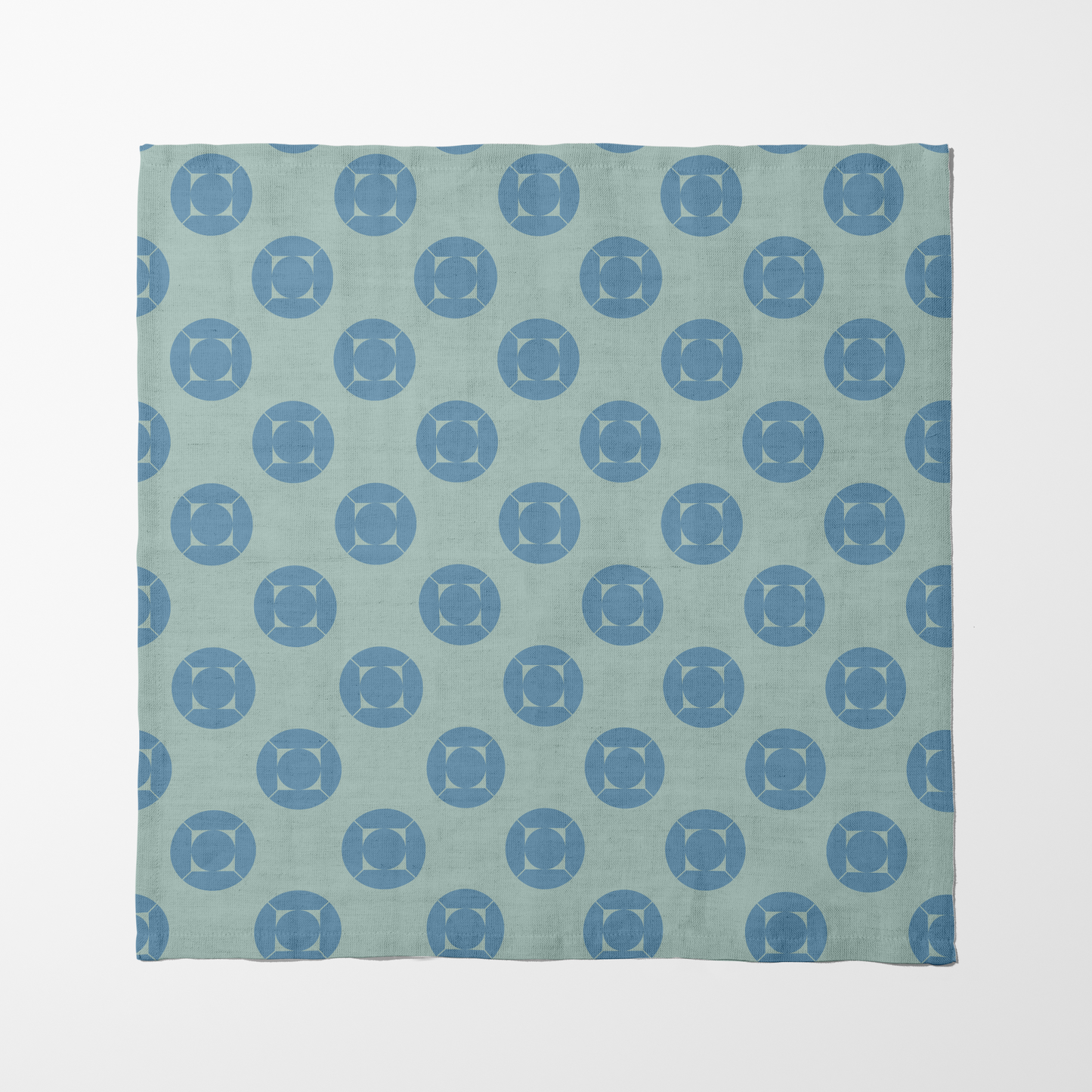 My Home is yours - Blue Aqua in Lightweight Linen