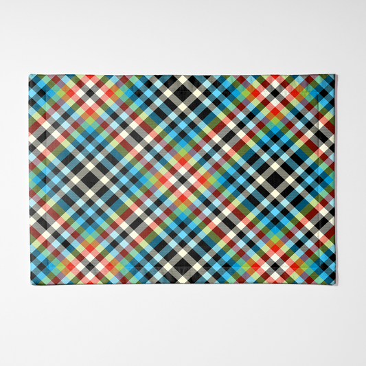 Kaleidoscope Placemat in Mid Cotton Twill