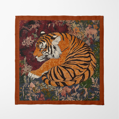 Wild Garden Napkin in Rustic Fall
