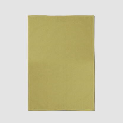 ONE Classic Tea Towel in Moss - Mid Cotton Twill