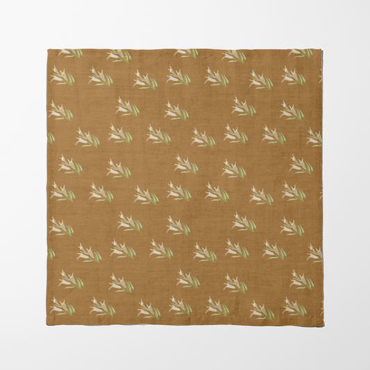 Echoes of Calla in Brown Napkin