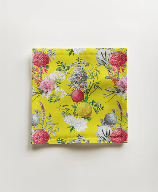 Cocktail Napkin - Verano in yellow