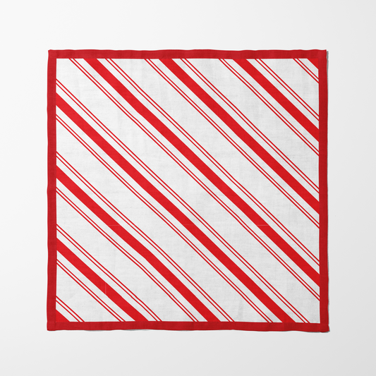 Candy Cane Stripes Napkin