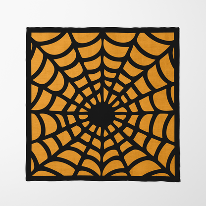 Spiderweb Napkin in Squash