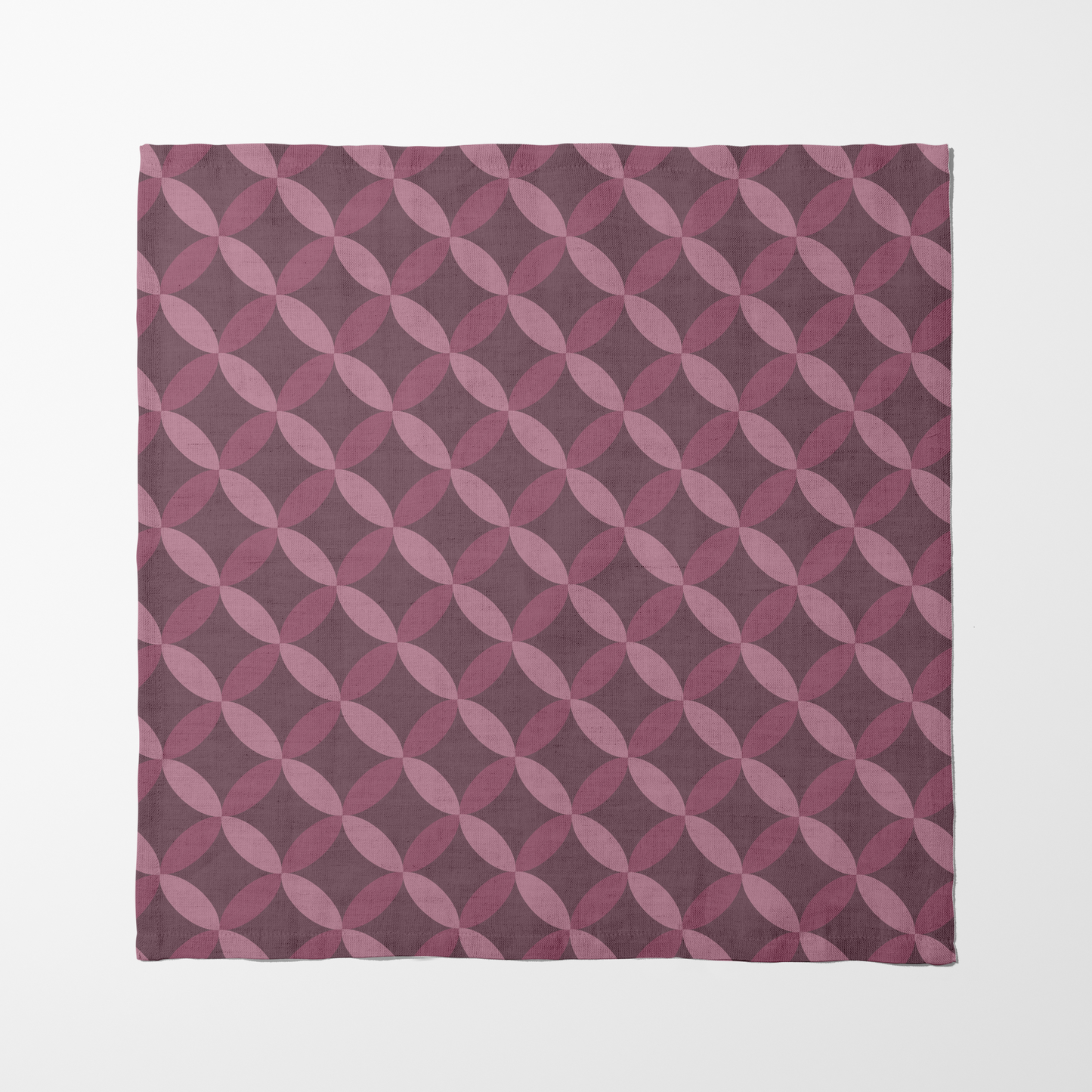 Intertwine Napkin - Muted Pink in Lightweight Linen