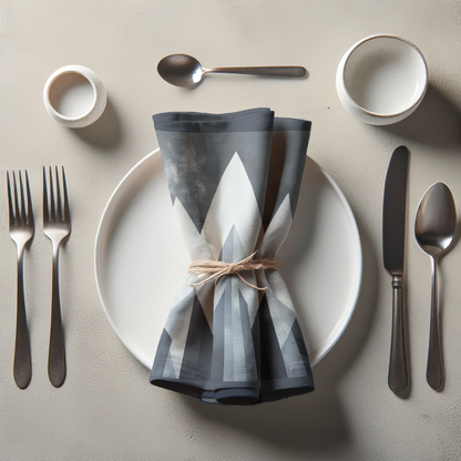 Smokey Grey Mountains Napkin