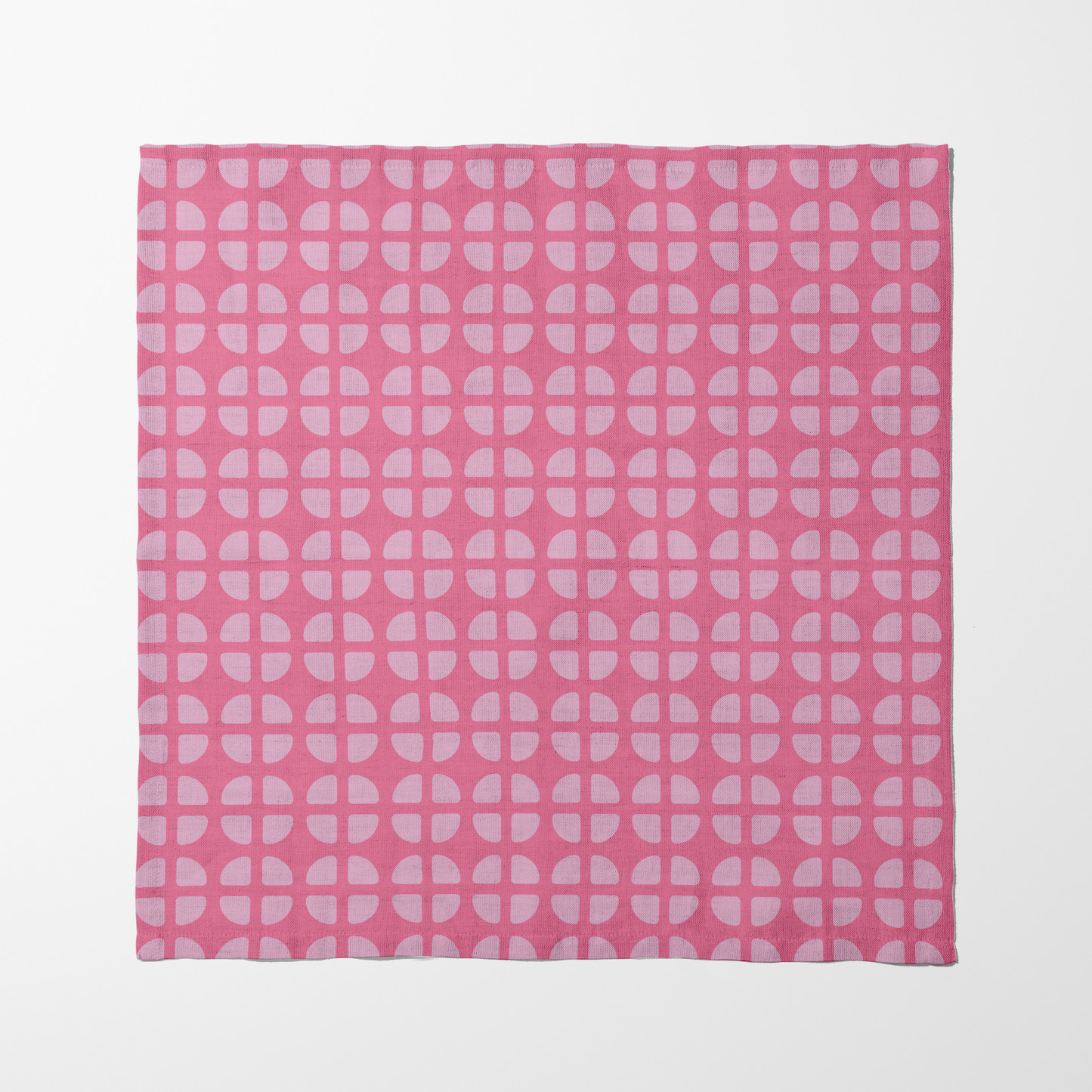 Fresh Fruit Napkin - Pink in Organic Cotton Voile