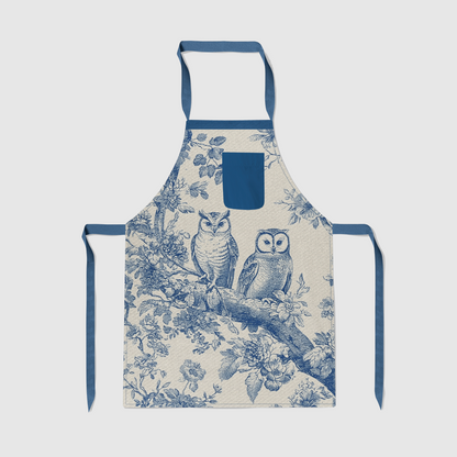 Woodland Wisdom Apron in Classic Navy