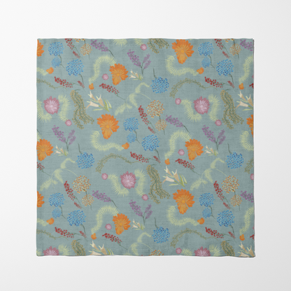 Botanical Medley in Blue