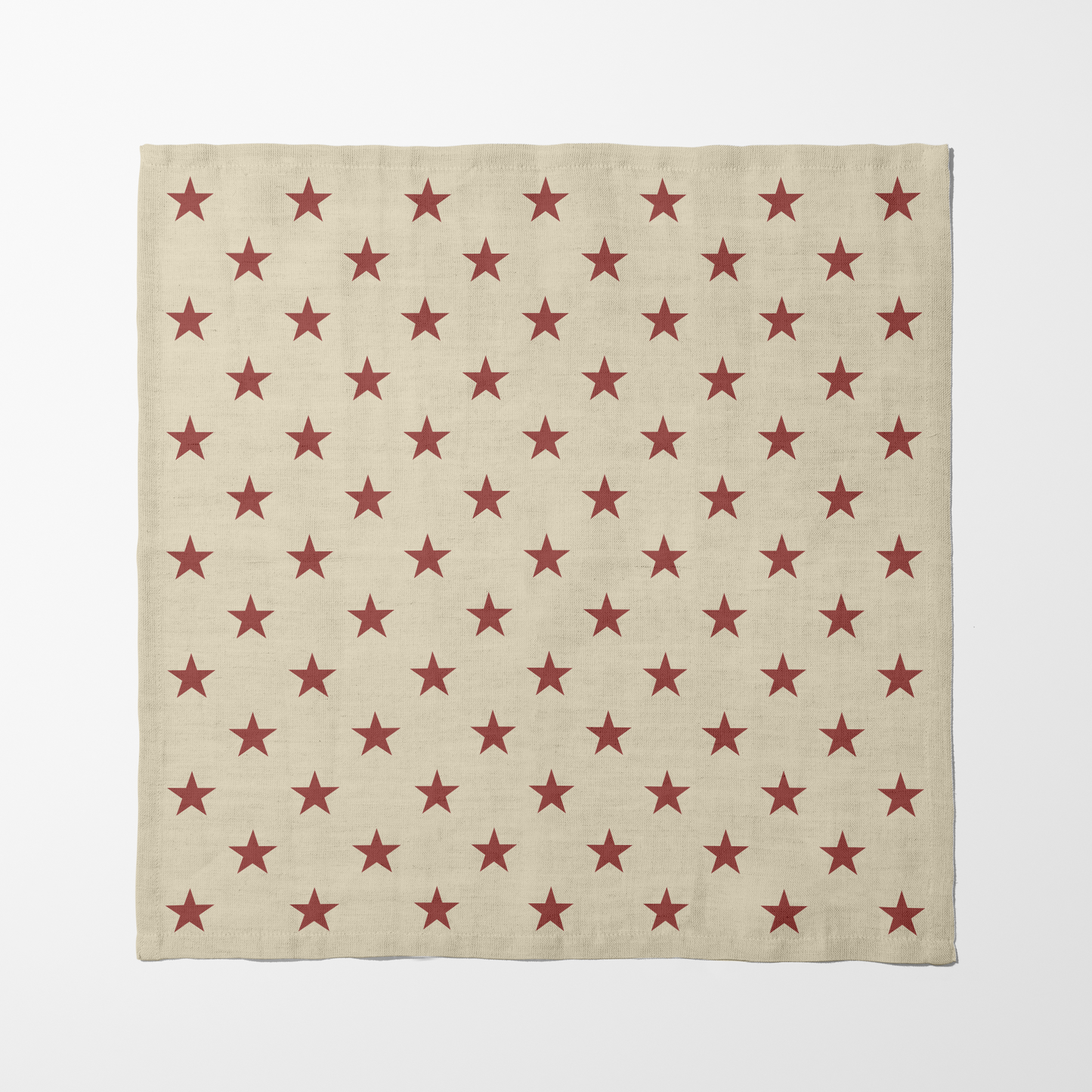 ONE Stars Napkin - Bisque in Lightweight Linen