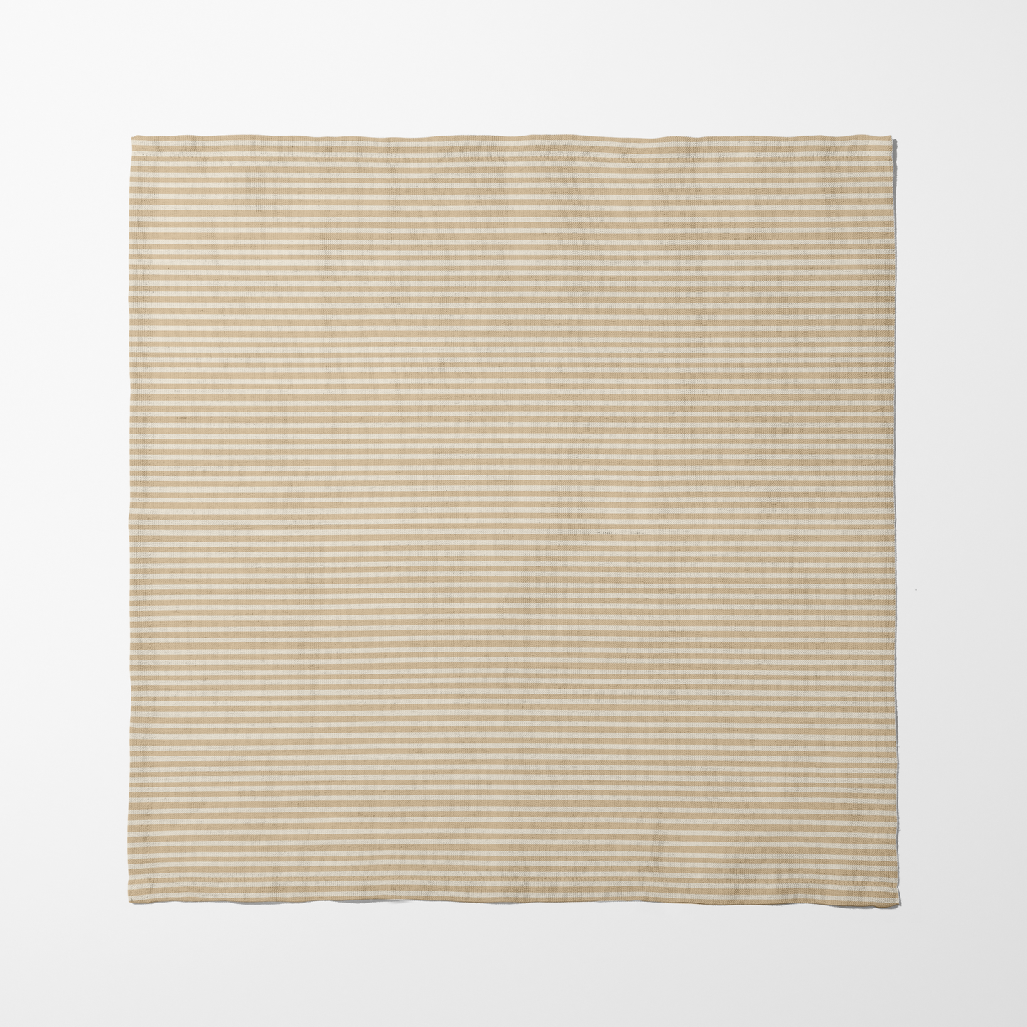 ONE Small Stripes - Eggshell in Lightweight Linen