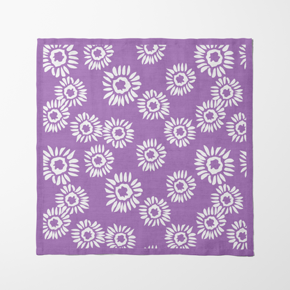 Mauve Daisies Napkin