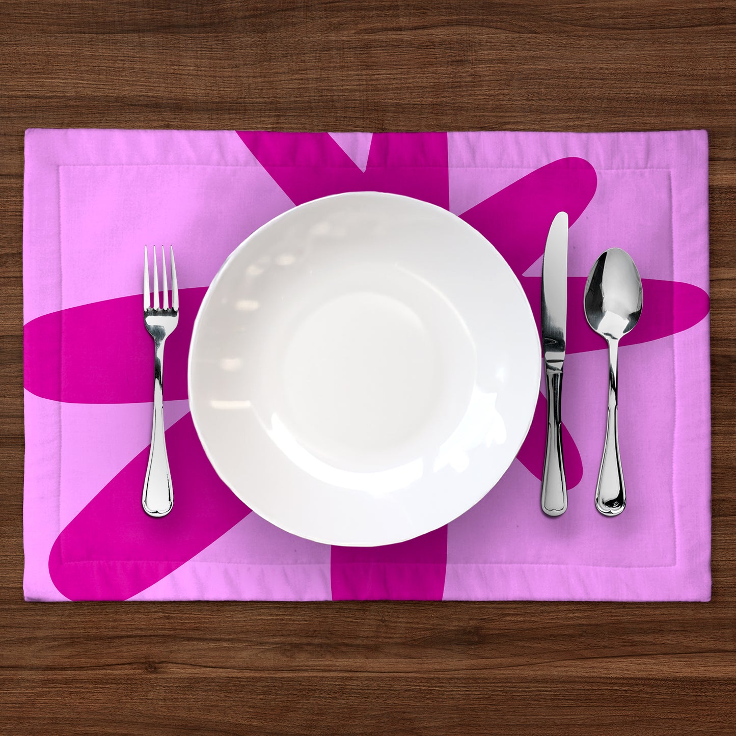 Astérisko in Pink and Fucsia Placemat