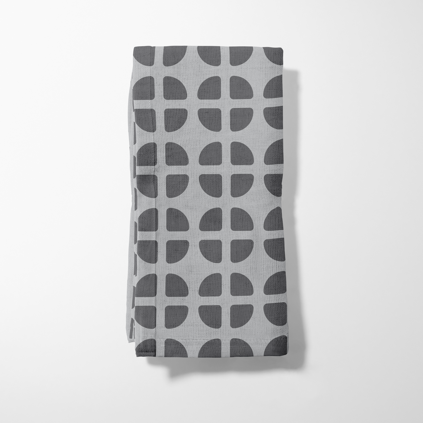 Fresh Fruit Napkin - Monochrome in Lightweight Linen