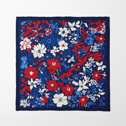 Red, White & Bloom Floral Napkin