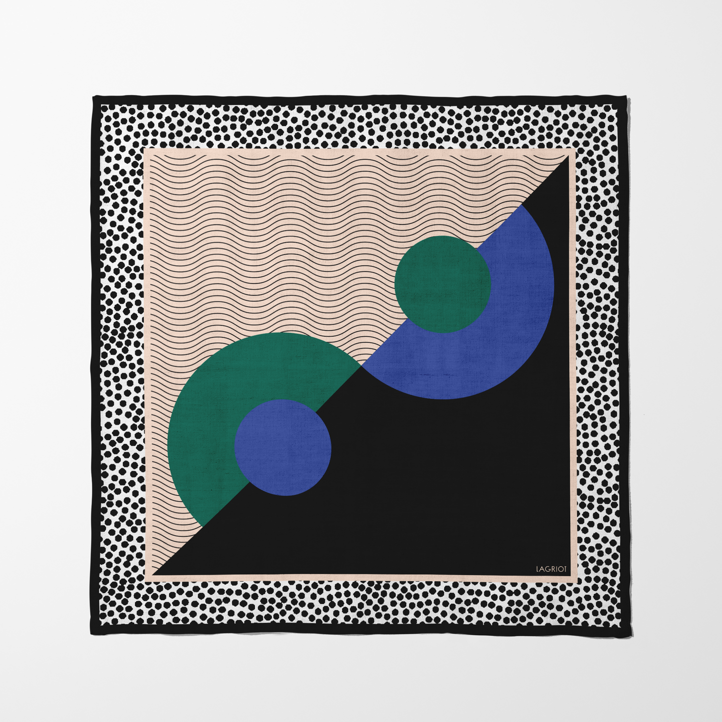 Blue Dots Napkin