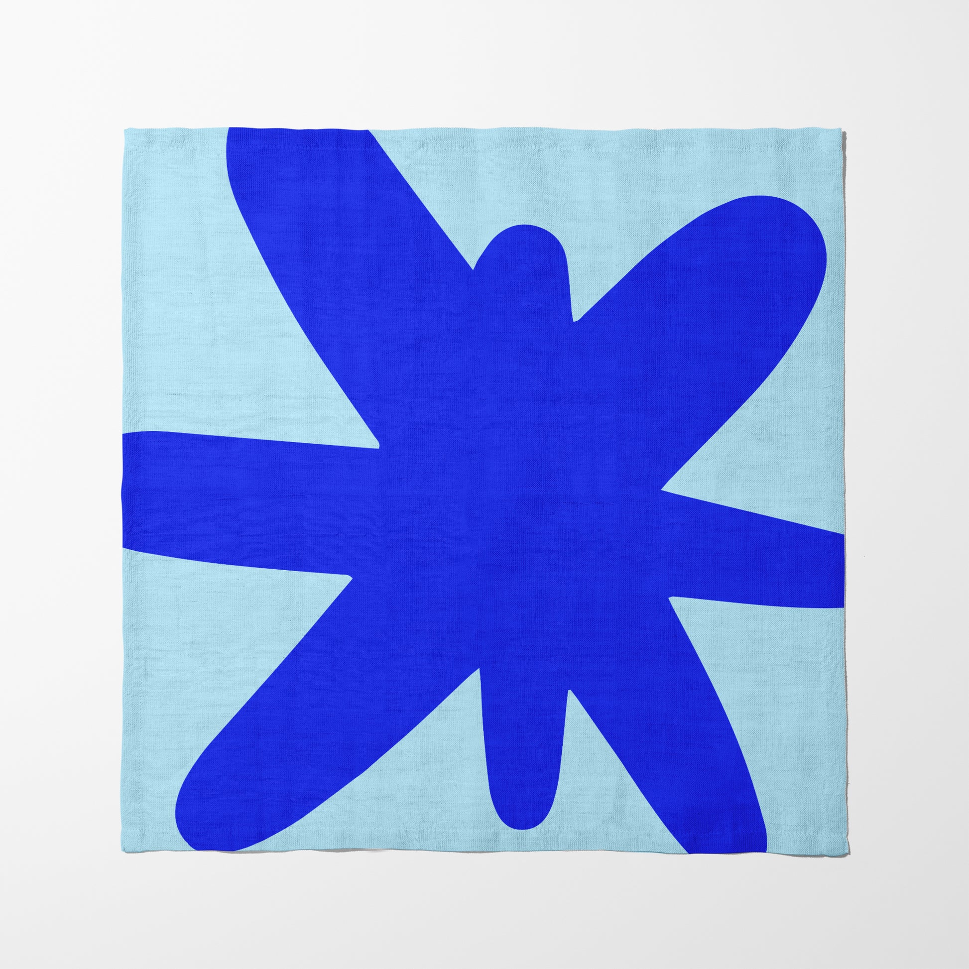 Astérisko in Aqua and Blue Napkin