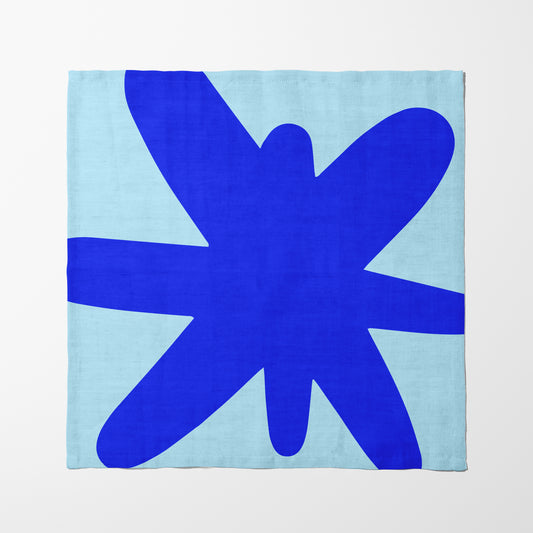 Astérisko in Aqua and Blue Napkin