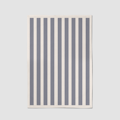 Retro Stripes Tea Towel