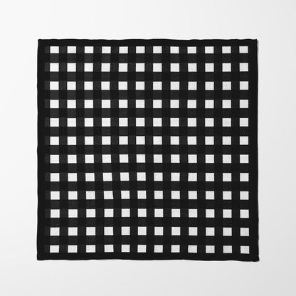 Black Gingham Napkin