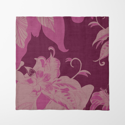 Tropical Paissage Pink Napkin