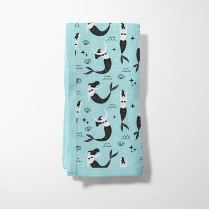 Dancing Mermaids Napkin
