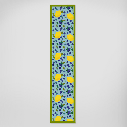 Aqua Lemons Runner