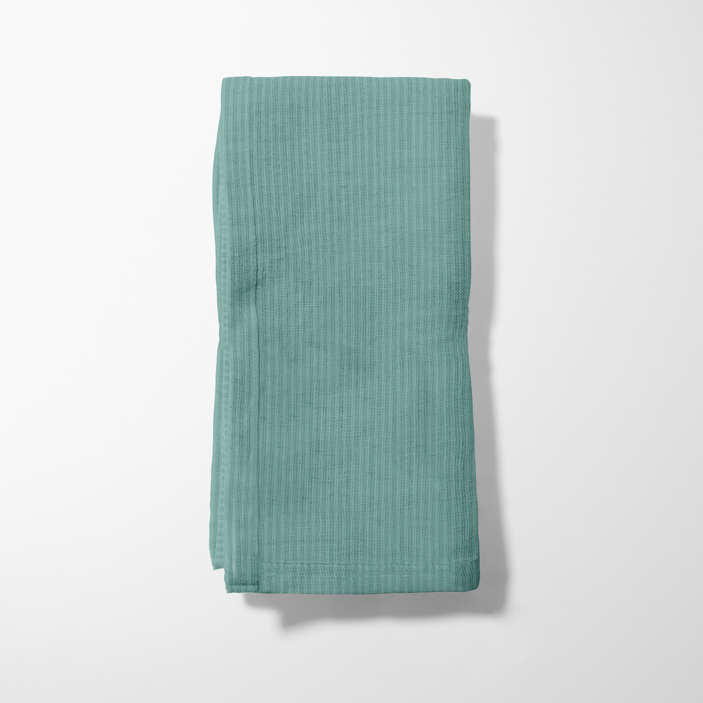 ONE Classic Napkin - Teal in Organic Cotton Voile