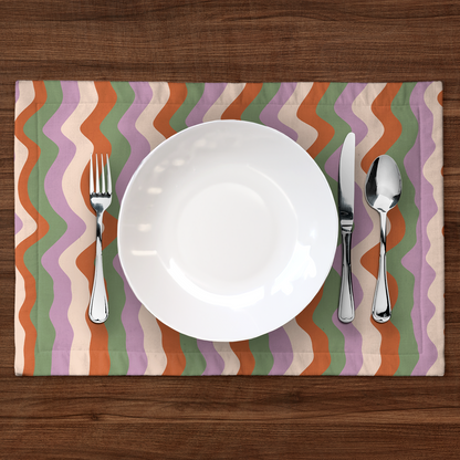 Candy Placemat in Orange