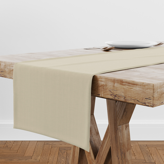 Classic Runner in Eggshell - Lightweight Linen