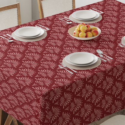 Tablecloth in Heritage in Mid Cotton Twill