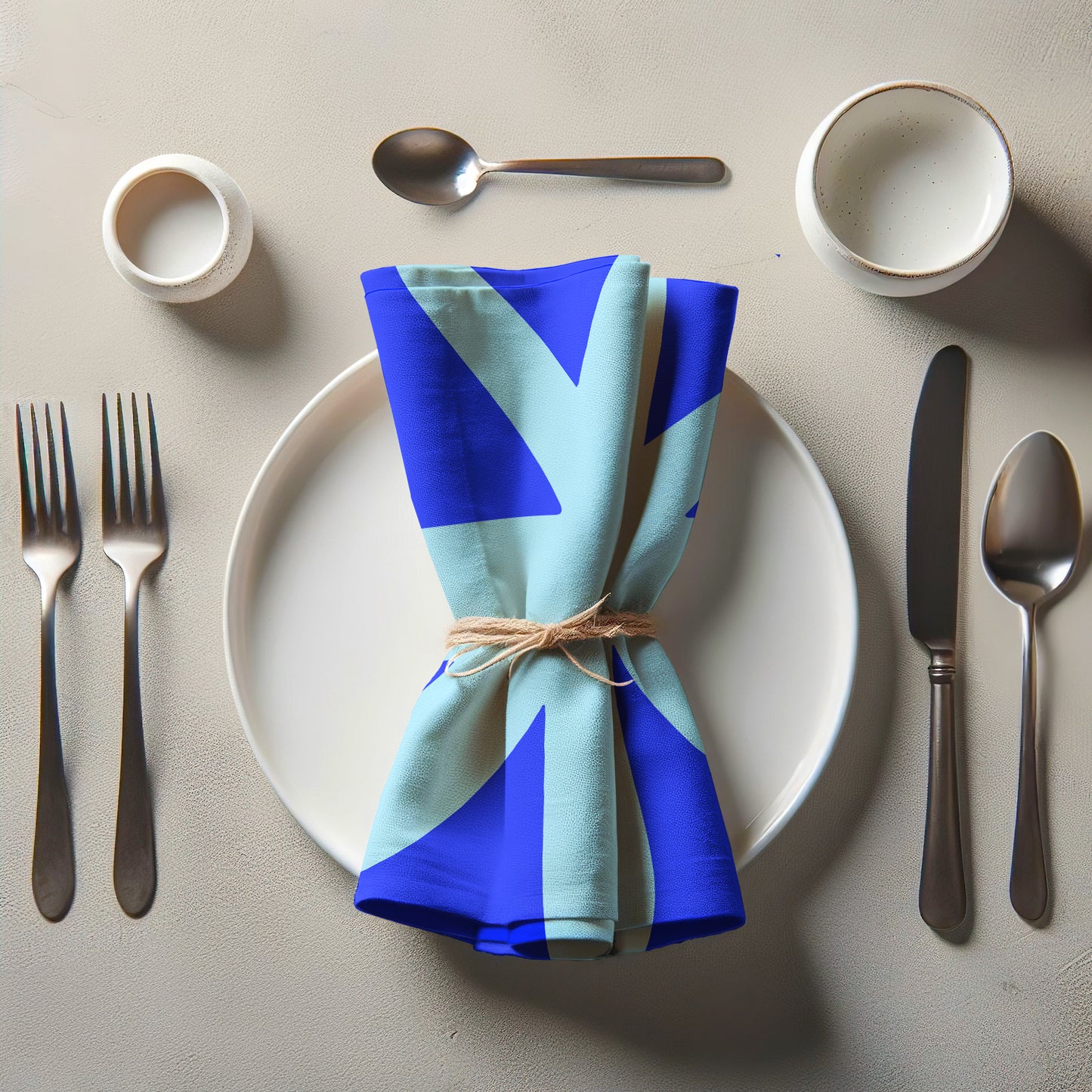 Astérisko in Blue and Aqua Napkin