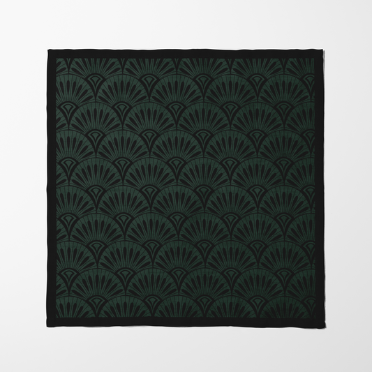 Emerald Art Deco Napkin