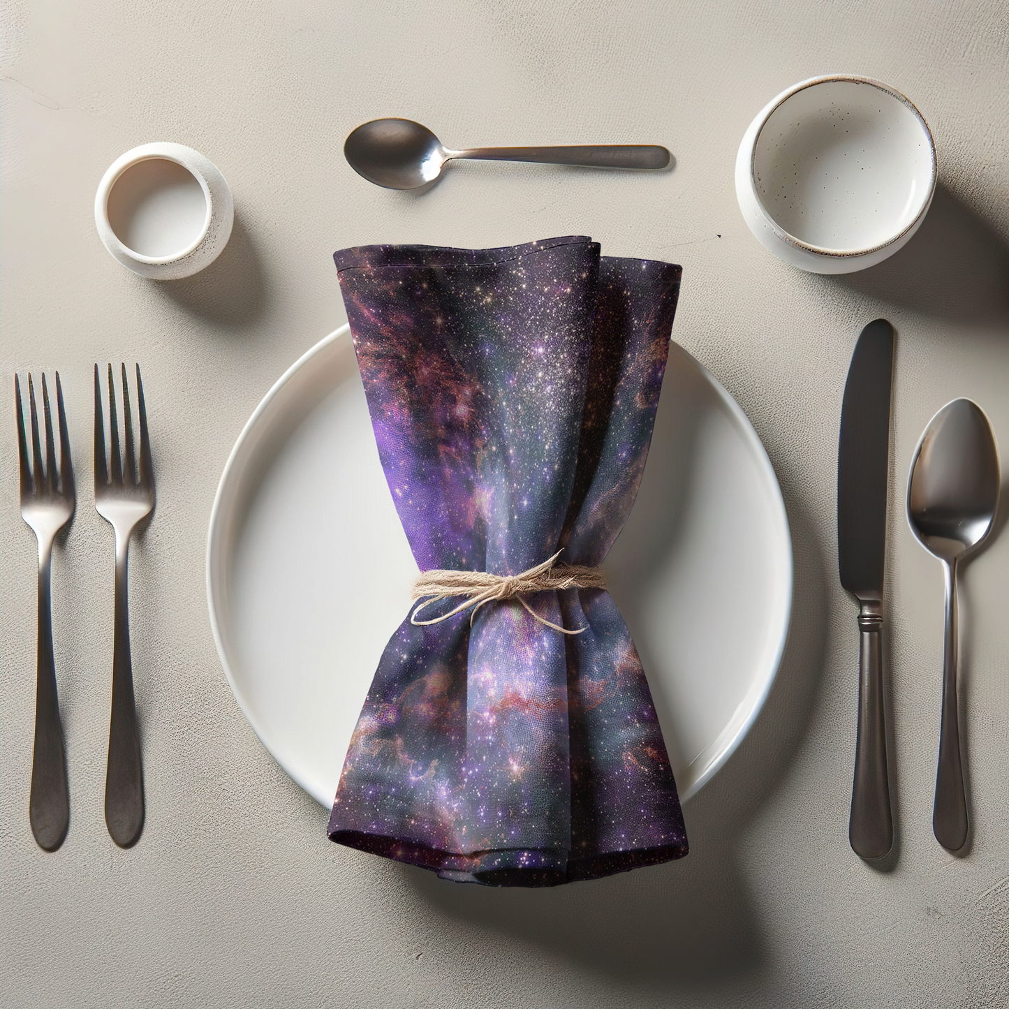 ONE Galaxy - Eagle Nebula in Organic Cotton Voile