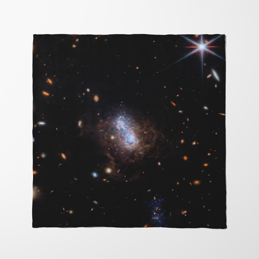 ONE Galaxy - Duo of Starbursts in Organic Cotton Voile