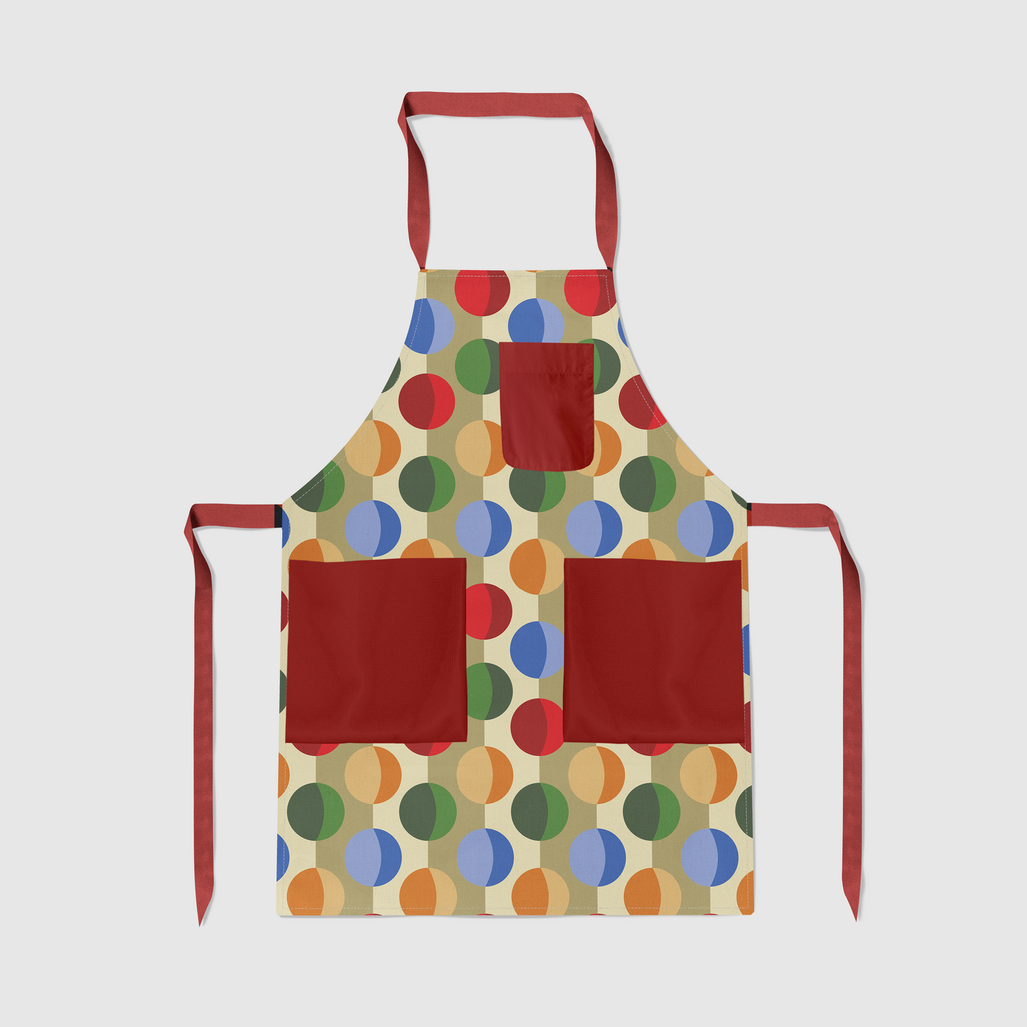 Holiday Orbs Full Chef Apron