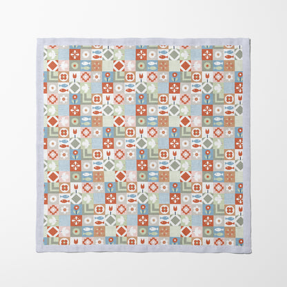 Scandinavian Quilt Napkin