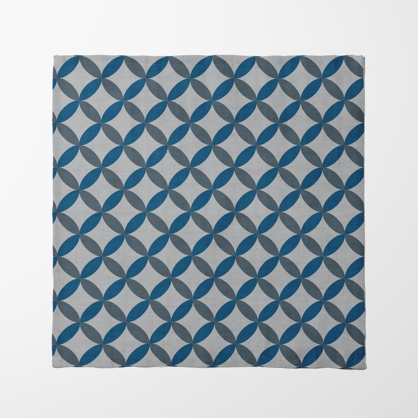 Intertwine - Blue in Lightweight Linen