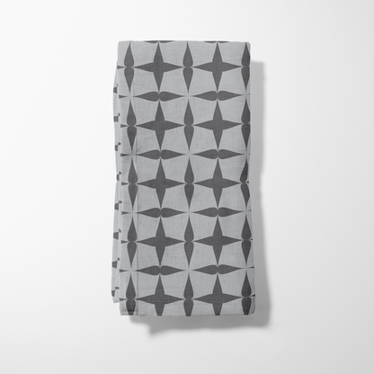 Sit for a Bit Napkin - Monochrome in Organic Cotton Voile