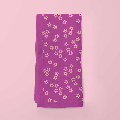 Dainty Flowers - Organic Cotton Voile