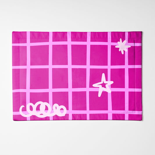Estrúk in Fucsia Placemat