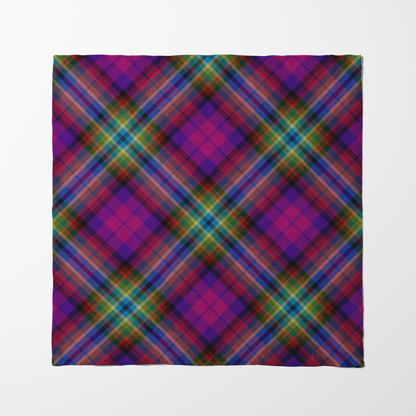 The Technique Plaid Napkin in Organic Cotton Voile