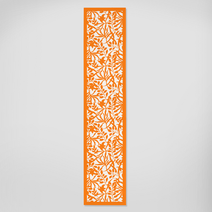 Figi Floral Runner in Orange