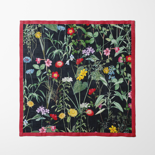 Napkin - Wild in Black