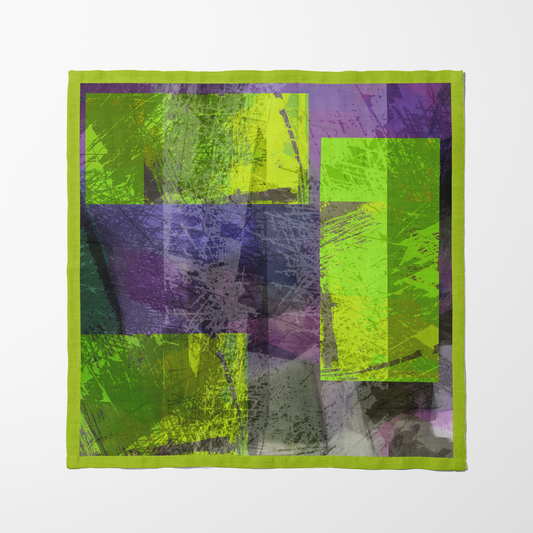 Texture Napkin in Lime in Lightweight Linen