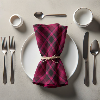 The Loveless Plaid Napkin