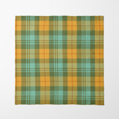 Color Crisscross Napkin in Olive Green