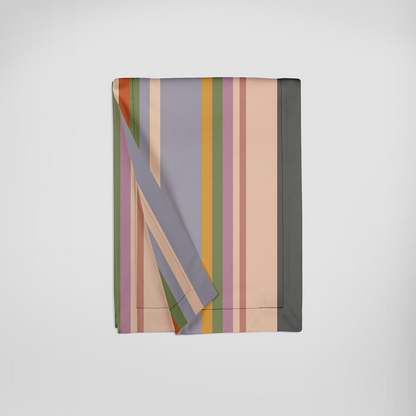 Table Runner in Sweet Stripes in Lightweight Linen