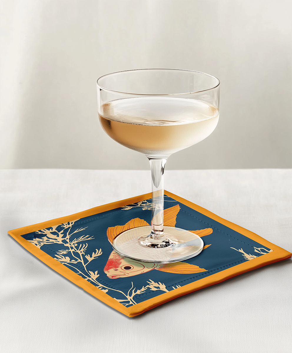 Goldie Cocktail Napkin
