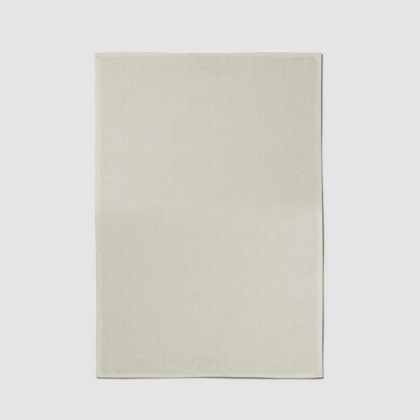 ONE Classic Tea Towel in Eggshell -  Mid Cotton Twill